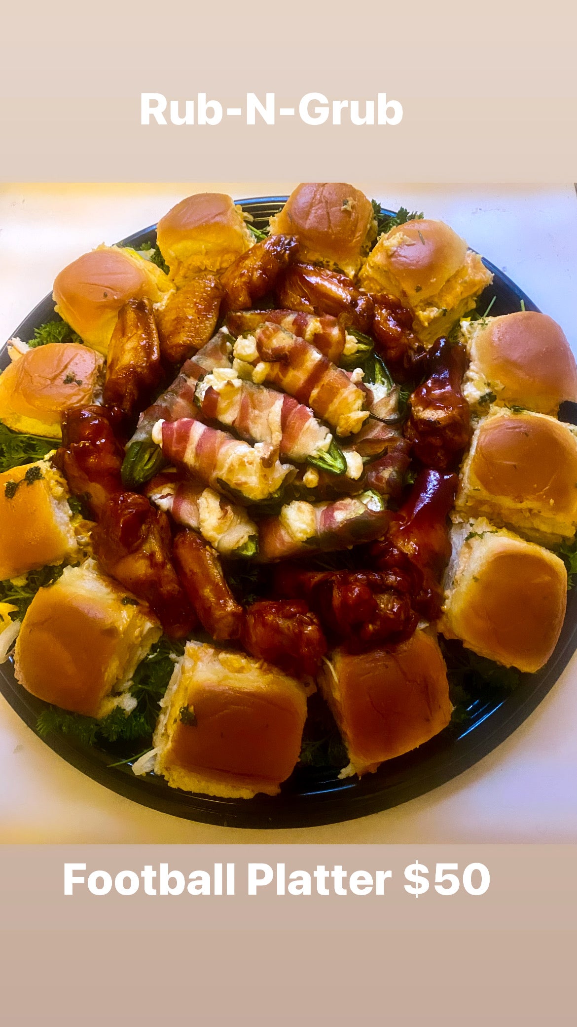 Football Platter